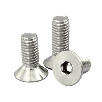 東明 DIN7991內六角沉頭螺釘，M8-1.25X30，不銹鋼304，強度A2-70