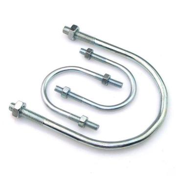 哈德威 U型螺栓帶2個(gè)螺母，M6-28，6分，鍍鋅